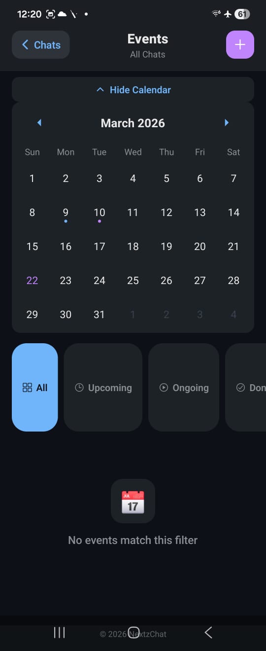 NextzChat groups